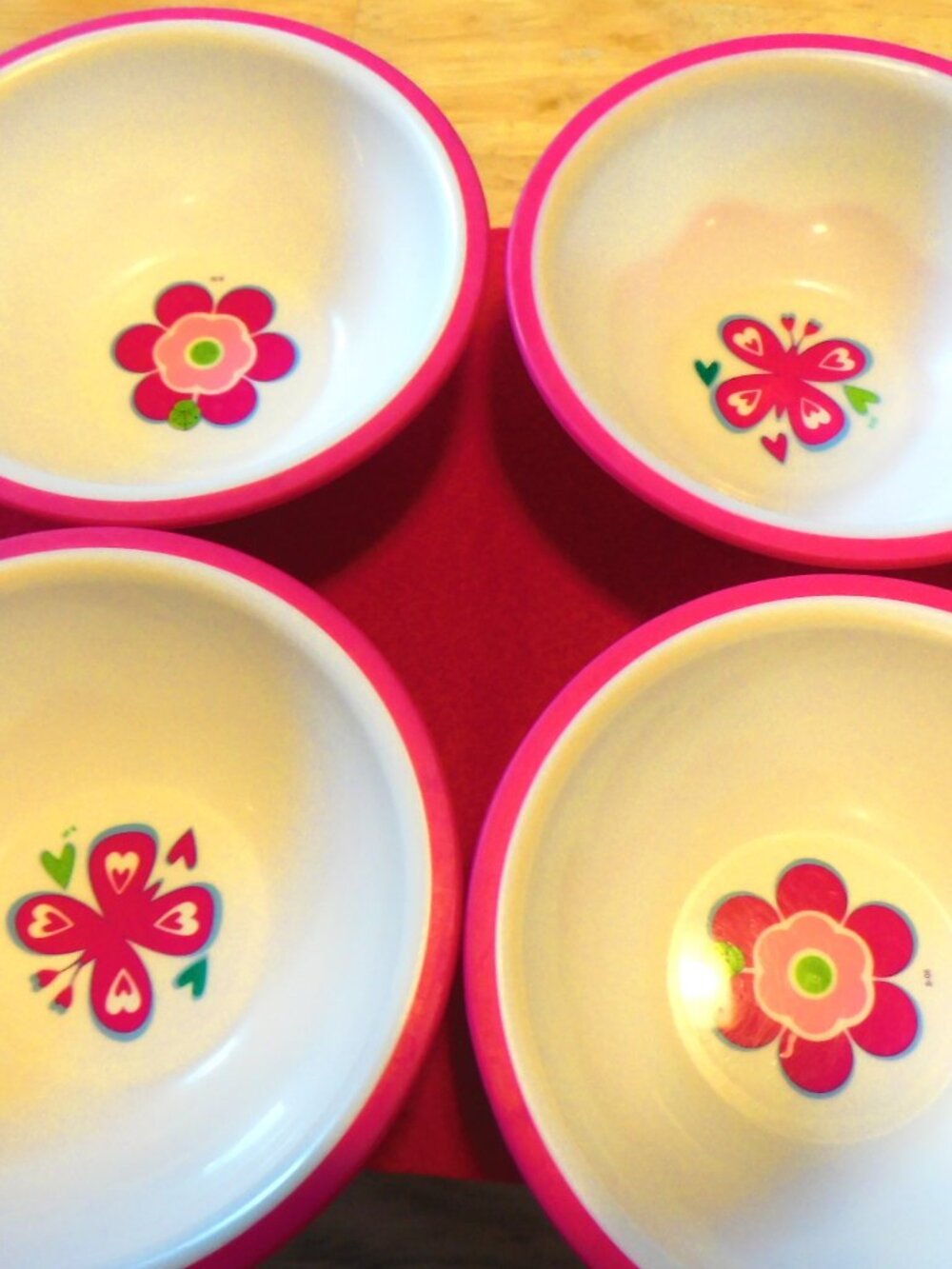 PLAYTEX SKID-FREE  SET of 4 BOWLS
